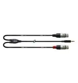 Cordial CFY 3 WFF Y-Adapterkabel 3 m