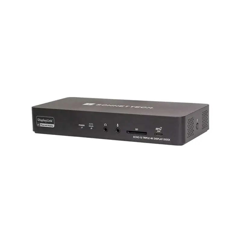 Sonnet Echo 13 Triple 4K Display Dock for Thunderbolt Computers