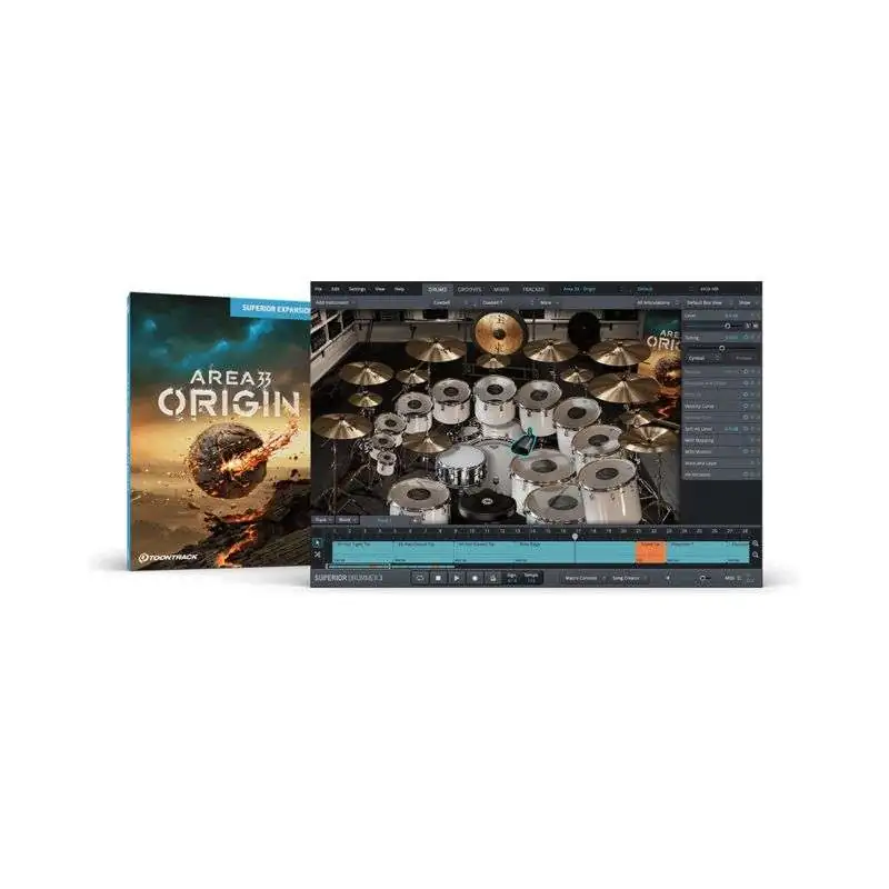 Toontrack AREA 33 - ORIGIN SDX License Code