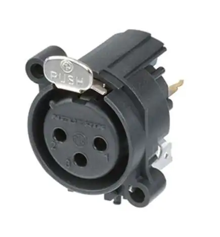Neutrik NC3FAV1 Chassis Socket