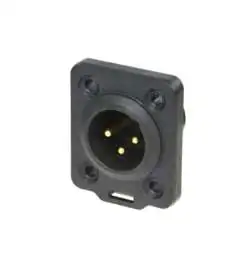 Neutrik NC3MDX-TOP Conector de chasis