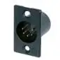 Neutrik NC5MP-B Chassis Plug