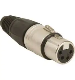 Neutrik NC4FX Clavija