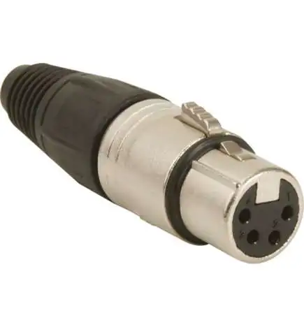 Neutrik NC4FX Clavija