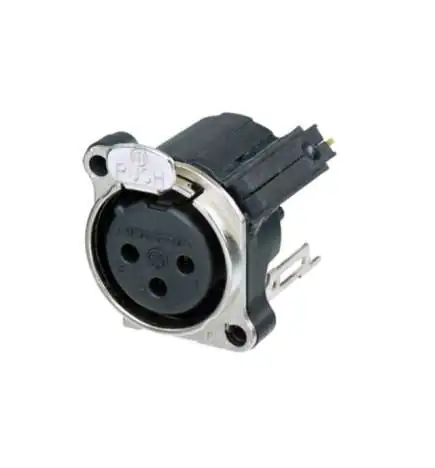Neutrik NC3FBV2-SW Chassis Connector