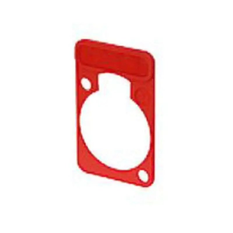 Neutrik DSS-2 Lettering Plate red