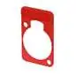Neutrik DSS-2 Lettering Plate red