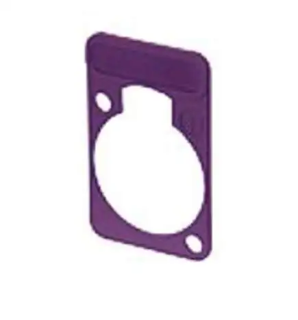 Neutrik DSS-7 Placa de identificação violeta