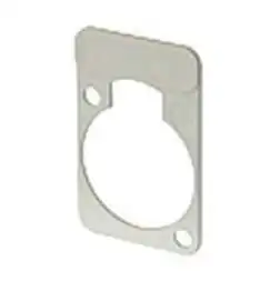 Neutrik DSS-9 Lettering Plate white