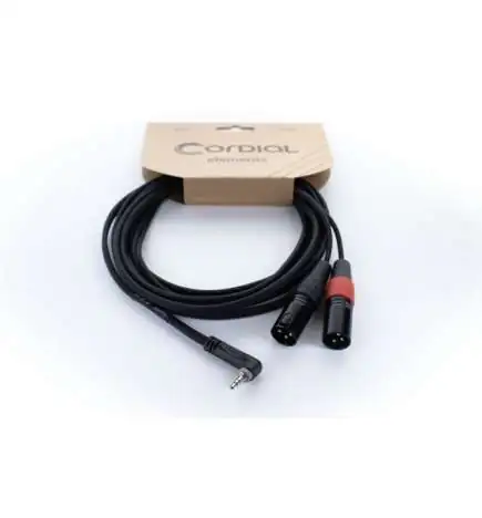 Cordial EY 3 WRMM Câble Adaptateur Y 3 m
