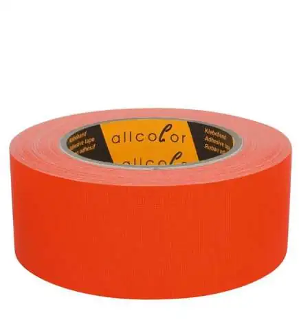 Allcolor Cinta textil 649-50 O - naranja neón