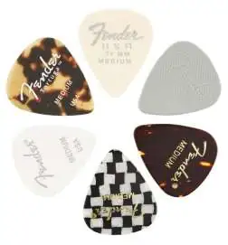 Fender 351 Picks Material Medley Medium