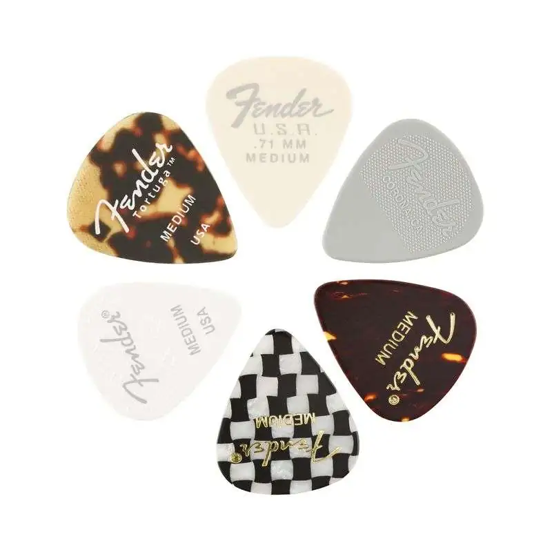 Fender 351 Picks Material Medley Medium