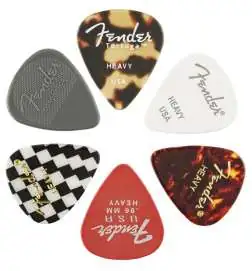Fender 351 Picks Material Medley Heavy