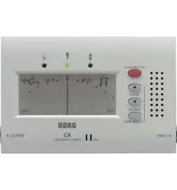Korg CA 40 Tuner Chromatafel