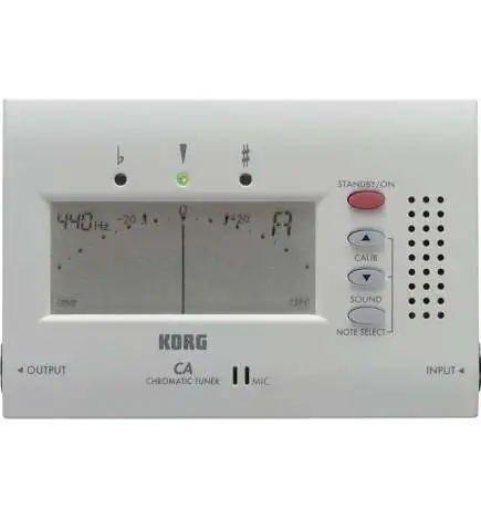 Korg CA 40 Tuner Chromatafel