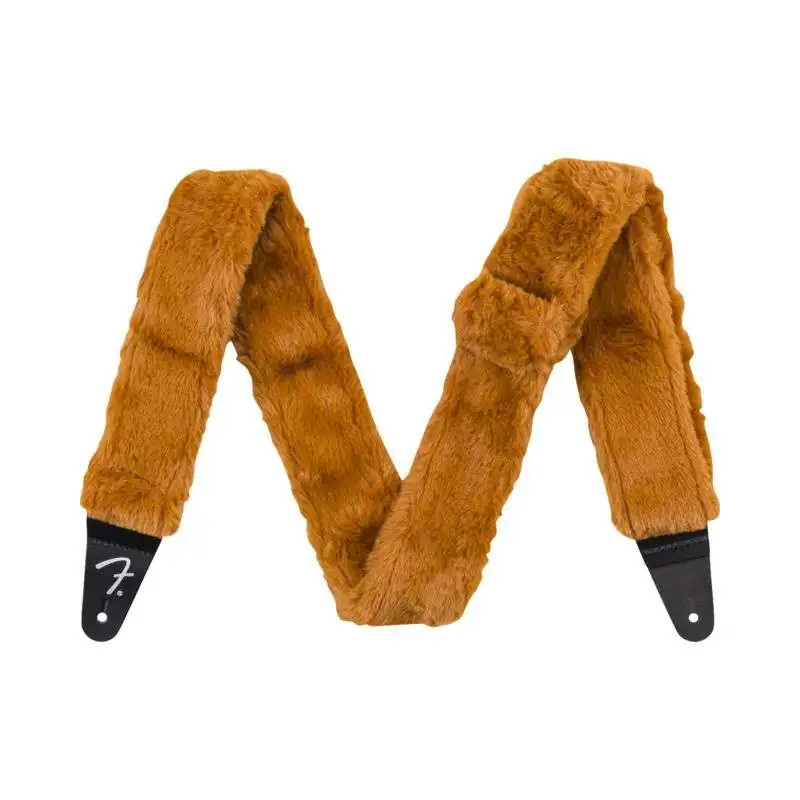 Fender Supersoft Strap "Poodle Plush" Rust