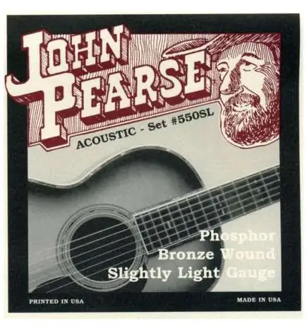 John Pearse 550SL Phosphor Bronze 11 - 50 Phosphor Br.Westerngit. snaren
