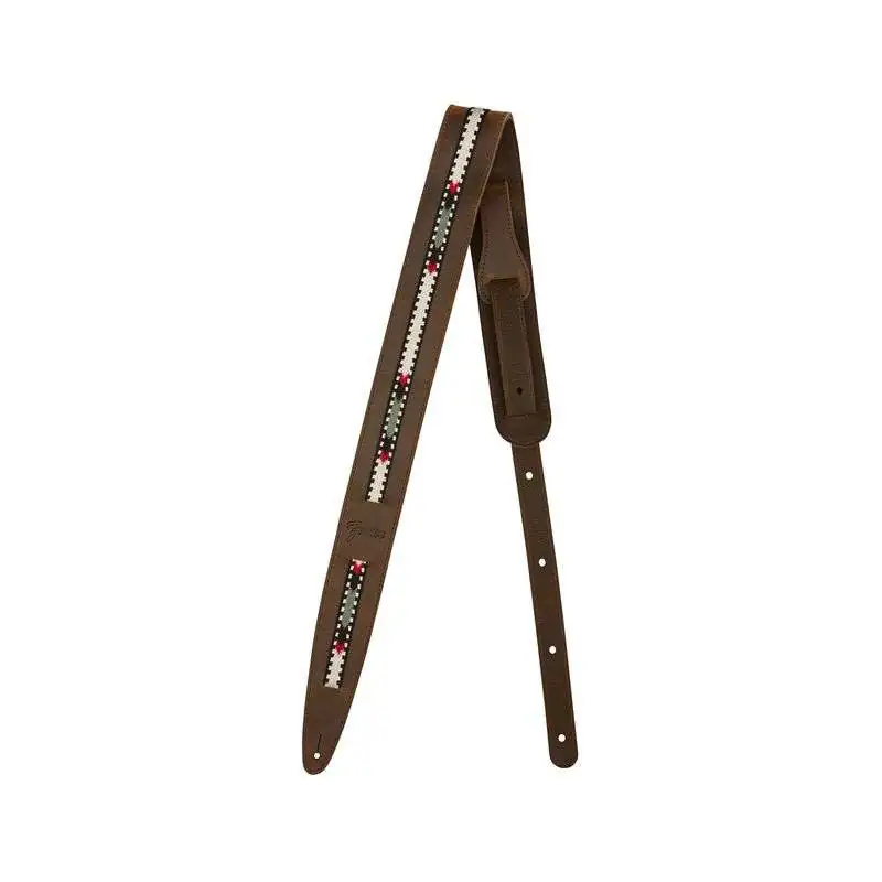 Fender Paramount Acoustic Leather Strap Brown