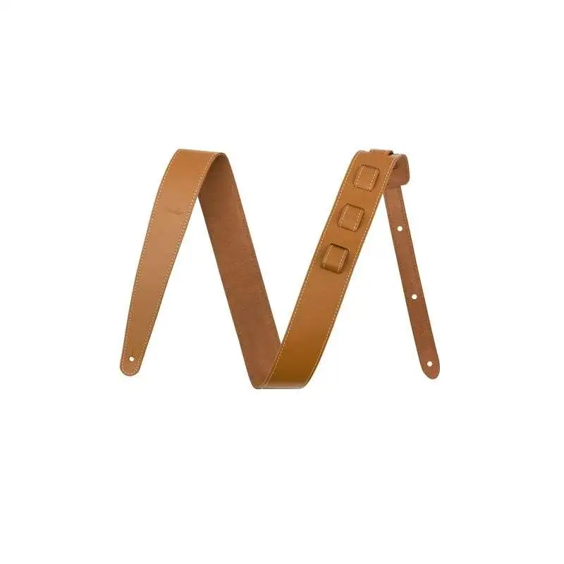 Fender 2" Essentials Leather Strap Tan