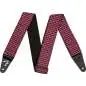 Fender Houndstooth Jacquard Strap Pink