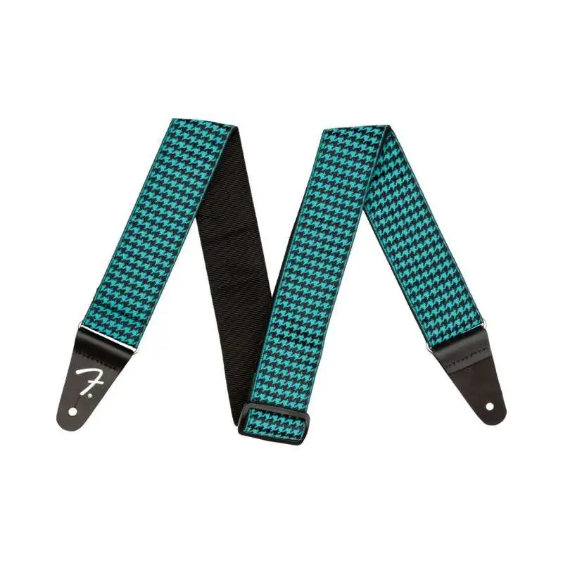 Fender Houndstooth Jacquard Strap Teal