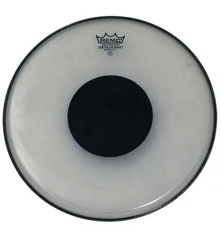 Remo CS Ambassador Clear 13", Black Dot, Tom Batter