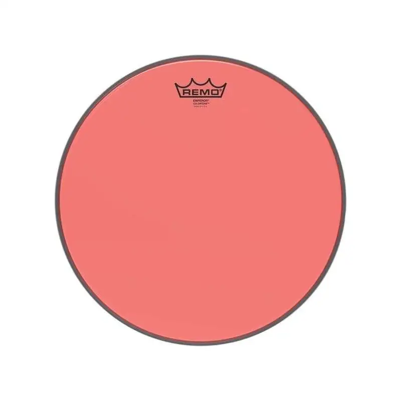 Remo Emperor Colortone Red 13"
