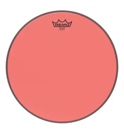 Remo Emperor Colortone Red 13"