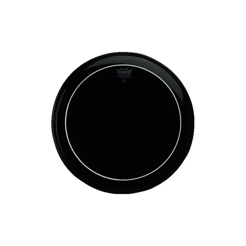 Remo Pinstripe Ebony 18", Tom Batter