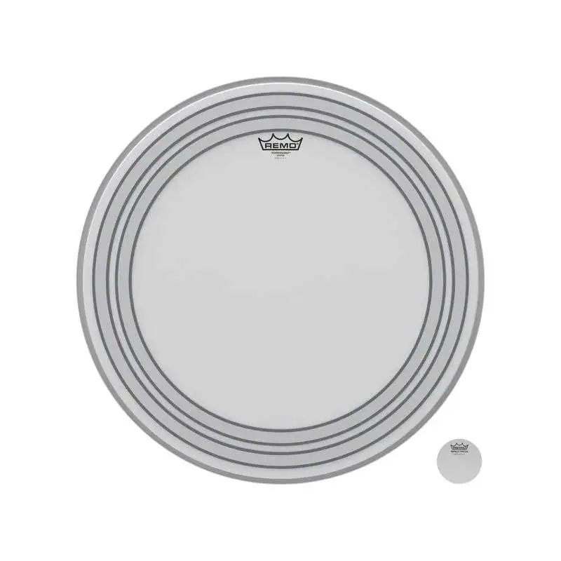Remo Powersonic 22", coated, basDrum Batter Remo Powersonic 22", coated, basDrum Batter