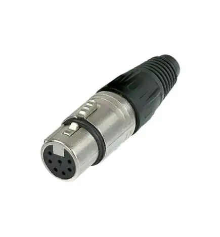 Neutrik NC7FX kabelplug female, 7-polig