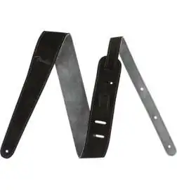 Fender 2 Reversible Suede Strap Black Gray