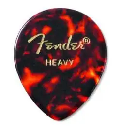 Fender Picks 347 Shape heavy Shell 12-Pack
