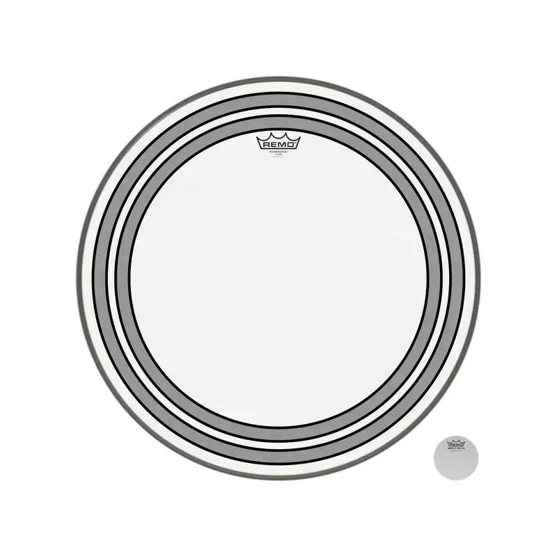Remo Powersonic 20", clear, basDrum Batter Remo Powersonic 20", clear, basDrum Batter