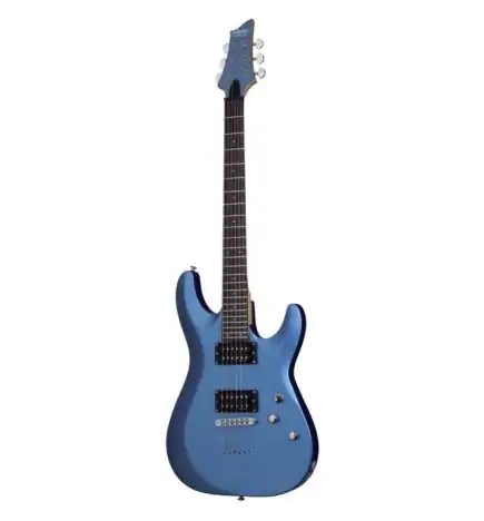 Schecter C-6 Deluxe Satin Metallic Blue
