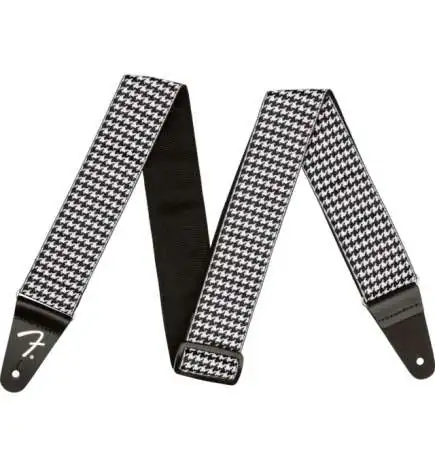 Fender Houndstooth Jacquard Strap White