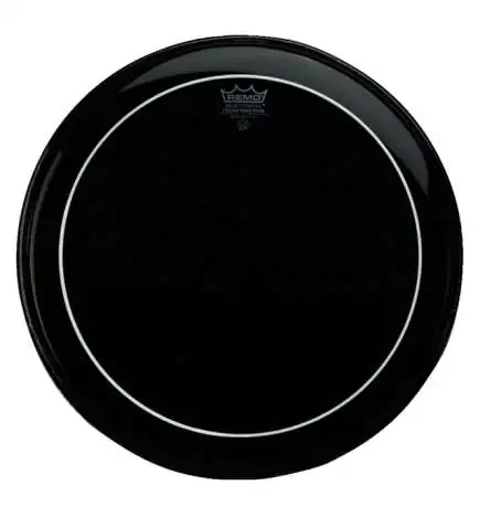 Remo Pinstripe Ebony 12 , Tom Batter