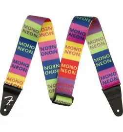 Fender MonoNeon Logo Strap Multi-Color
