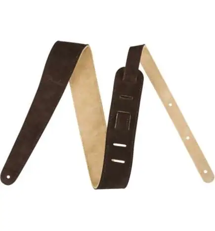 Fender 2 Reversible Suede Strap Brown Tan