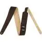 Fender 2" Reversible Suede Strap Brown/Tan