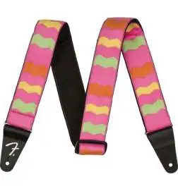 Fender Mononeon Woven Strap Neon Pink