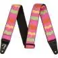 Fender Mononeon Woven Strap Neon Pink