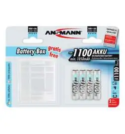 Ansmann NiMH Akku Micro AAA Typ 1100