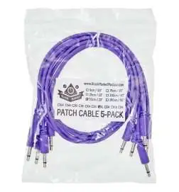 Black Market Modular Patch Cables 1.5m Violet (5-Pack)
