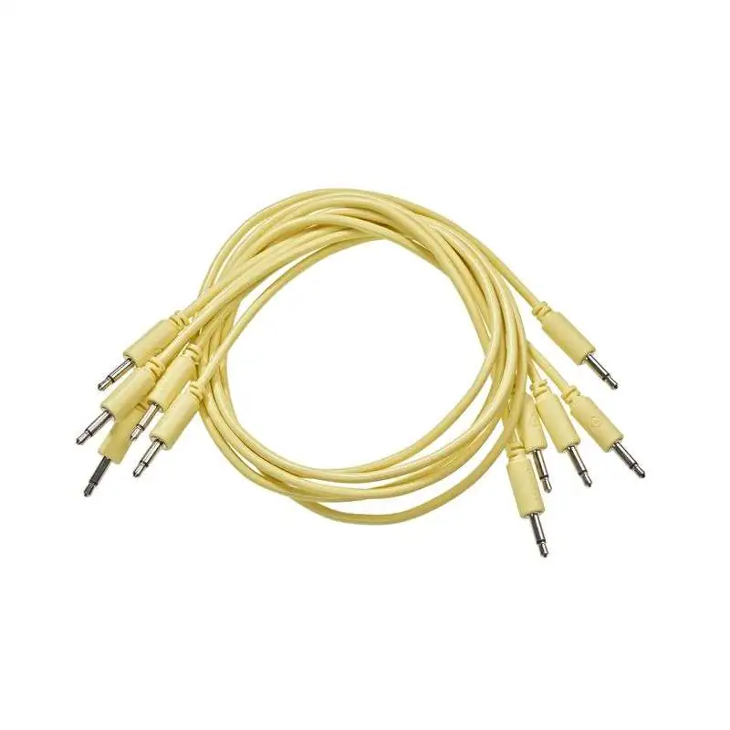 Black Market Modular Patch Cables 250mm Yellow (5-Pack)