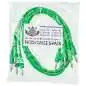 Black Market Modular Patch Cables 250mm Green (5-Pack)