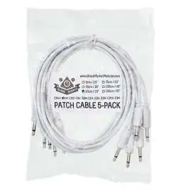 Black Market Modular Patch Cables 250mm White (5-Pack)