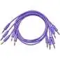 Black Market Modular Patch Cables 750mm Violet (5-Pack)