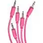 Black Market Modular Patch Cables 750mm Pink (5-Pack)